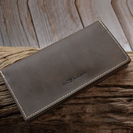 Leather Long Wallet (H9 X L18.3 X W1.5 Cm)

