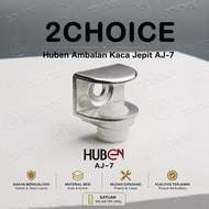 AJ7 Huben AJ-7 SCREW CLAMP SHELF Glass divider holder glass clamp shelf/ AJ 7