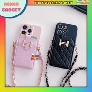Redmi 9A 9C 9T 10 10A 10C 12 12C 13 13C 14C A1 h wallet bag chain tpu soft case