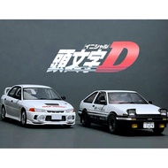 1/18 Initial D AE86 VS EVO4 (If You Have Any Questions, Contact Online Customer Service)