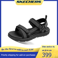 Skechers ผู้ชาย แท้ รองเท้าแตะกีฬาผู้ชาย On-The-GO GOwalk 5 Ultra Light Sandals - 229003-BBK