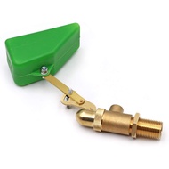 Float Valve 1/2 inch Brass with Adjustable Arm,Supply Tube Float Ball Valve for Water Tank Pool Hors