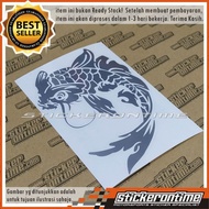 Sticker Ikan Koi Japan Myvi Mira Move Toyota Honda Passo kelisa kenari Boon rs