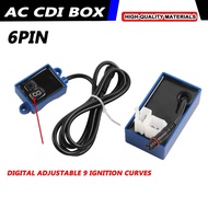 For AKT125 RX125 FT125 FT150 CG125 FT150 RX150 SBR150 Motorcycle 6 Pin AC CDI Box High Performance R