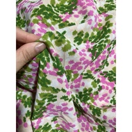 [HCM]1m6 plain cream silk fabric, size 1m5(54)