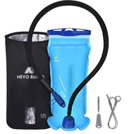 N NEVO RHINO Hydration Bladder 2L-3L with Bladder Insulator, Water Bladder for Hiking Backpack, Leak