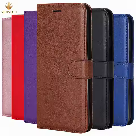Leather Wallet Phone Case For Huawei Mate 10 20 Lite 30 40 50 60 Pro Honor 7C 8A 9C 10X Lite Y5P Y6P