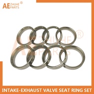 New Forklift Parts Intake Exhaust Valve Seat Ring Set For Komatsu 4D95 6D95 Engine Repair Parts