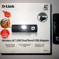 D-LINK Wireless AC1200 USB Adapter DWA-182 USB3.0 雙頻無線 WiFi手指