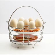 Egg steamer - 1 egg layer + 2 layers of vegetables and meat