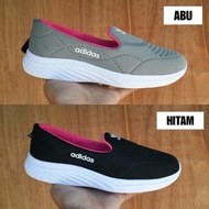 SEPATU ADIDAS SPORT NEO SLIP ON CASUAL WANITA TANPA TALI