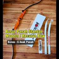 Busur Panah modern Recurve Bow Standar Bow untuk pemula