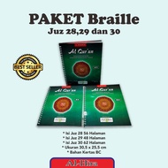 Al Quran Hapalan Braille Juz 28 Juz 29 Juz 30 Without Translation