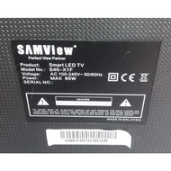 SAMVIEW SMART LED TV S40-X1F 40INCI SMART LED TV (FULL SET)(TV CERMIN ROSAK)