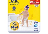 TÃ QUẦN UNIDRY BAO JUMBO M68+4/L68+4/XL68+4/XXL68+4 miếng