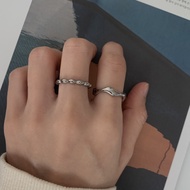 [Cozywhite] 2type Surgical Steel Ring