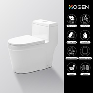 MOGEN โถสุขภัณฑ์ชิ้นเดียว (ฝา Slow Close) สีขาว รุ่น MO49EX (ECO)