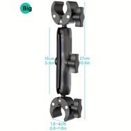 TEMU Motorcycle Helmet Mount For Hero 11/10/9 - Adjustable Clamp With Secure Locking Mechanism, For 