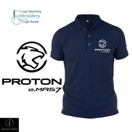 Baju Polo Microfiber Quick Dry Jersi Jersey Polo T Shirt Logo Proton E.mas7 Polo T Shir Dry Fit