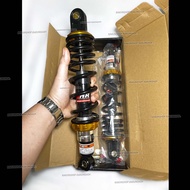 Honda Wave  XRM Suzuki Smash Rear Shock Absorbers 310mm MHR Brand Black Gold Plug &Play