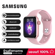 Samsung นาฬิกา smart watch แท้ สมาร์ทวอทช์ นาฬิกาสุขภาพ หน้าจอสี่เหลี่ยม 1.92 นิ้ว รองรับออกซิเจนในเลือดความดันโลหิต กีฬาหลายประเภท สำหรับ Android IOS