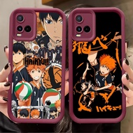 A-36 Haikyuu Case for VIVO Y02t Y21 Y02a Y33s Y02 Y21a Y21e Y21s Y33t Wine Red