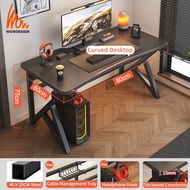 Gaming Table 160CM Meja Gaming Office Table Meja Komputer Computer/PC/Study Thicker&Stable Table Com
