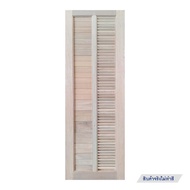 ส่งฟรี! ประตูไม้แดงมาเลย์ N999 เกล็ดข้าง 70x200 ซม. REDWOOD DOOR N999 SIDE LOUVER 70X200CM มืออาชีพเ