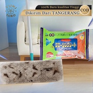 Disposable Wet Mop Wipes, 20 pcs Refill Floor Mop Tools, HoneyComb Dust Removal Wipes