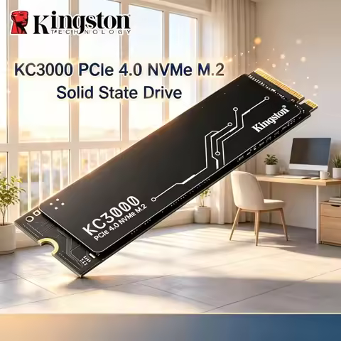 New Stock Kingston KC3000 PCIe4.0 NVMe M.2 2280 Internal SSD 1TB 2TB 4TB High Speed Storage For Heav