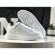 Alexander McQueen big size sneakers fashion thick bottom leisure shoes small white AFKR