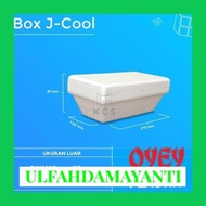 (RBH11) Styrofoam box J-cool Sterofom stereofoam box es krim