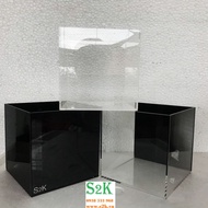Cb15 acrylic tank: 15x15x15, super light mika tank suitable for raising betta fish