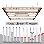 ไฟ grow light 320W Samsung  full spectrum ไฟปลูกต้นไม้ 3000k 5000k 660nm 450nm 730nm ไฟช่วยต้นไม้ตัว