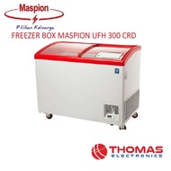 FREEZER BOX Maspion UFH 300 CRD UFH300CRD 300 LITER KACA GARANSI