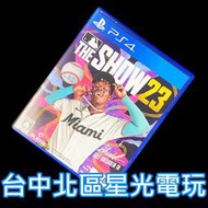 缺貨【PS4原版片】☆ MLB The Show 23 美國職棒大聯盟 23 ☆ 【純日版 英文字幕 中古二手】台中星光