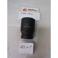 Truck wheel wrench - DR 1 inch impact socket wrench - choose size 24 - 27 - 30 - 33 - 36 - 38 - 41 m