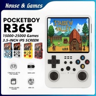 Original r36s game console with two chips Retro Classic Arcade Portable Game Console Arkos System gi