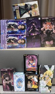 只限全包 ‼️ 紅磡廣場面交 ‼️ 放長闊盒 動漫模型 鬼滅之刃 蝴蝶忍 火影忍者 七龍珠 黑絲 兔女 花嫁 時崎狂三 涼宮 雷姆  Figure