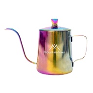 350ml Drip Hand Punch Pot 304 Stainless Steel Hand Drip Tea Coffee Kettle Drip Coffee Maker for Outd