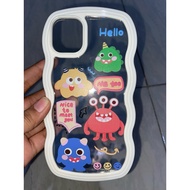 Preloved CASE 2in1 IPHONE 11 MONSTER WAVY