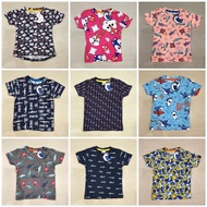 BOYS TSHIRTS / KIDS TSHIRTS / BAJU TSHIRT BUDAK LELAKI / TSHIRT KANAK KANAK / BAJU DUDUK RUMAH