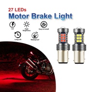 1PC 27LED Motorcycle Brake Light Bulb Flash Non Flash T20/7443 1157/P21-5W (Strobe 3 Times+Constant)