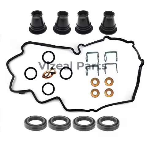YD25 Valve Rocker Cover Gasket Injector Washers Seal Kit For Nissan Navara D40 Pathfinder R51 YD25 Y