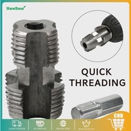 Pipe Threading Tool 3/ 4" and 1/2" PVC Pipe Thread Opener Tool - PVC Pipe Thread Making Tool Pipe Th