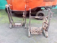 Kaki mesin jahit jadul/kuno/klasik/antik untuk meja