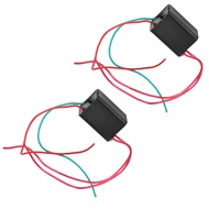 2Pcs DC 3.6V-6V to 20kv Boost Step Up Power Module High Voltage Generator Transformer Converter Modu