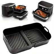 1 Set Silicone Air Fryer Liners Suitable For Flexi Drawer Air Fryer, AF500UK Accessories, Reusable A