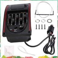 5-Band Tone Controls EQ Equalizer Tuner PS-500 5-Band Acoustic Guitar EQ Preamp Equalizer Pickup Aco