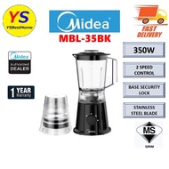 MIDEA 250W 1.2L Blender MBL-25PK/MBL-25GN, MIDEA 350W 1.25L MBL-35BK/MBL-35BL